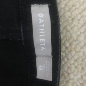 Athleta Sculptex Black Jeans, Size 14